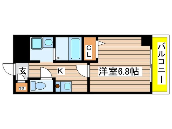 Ｋ　ｓ　Ｇａｒｄｅｎ泉の物件間取画像